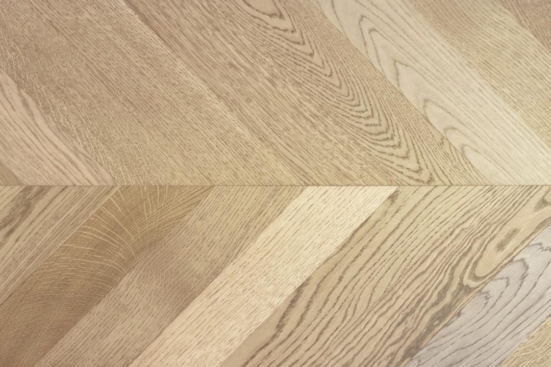 Pal Oak Chevron Parquet Istoria Bespoke Engineered Oak Wood Flooring by Jordan Andrews