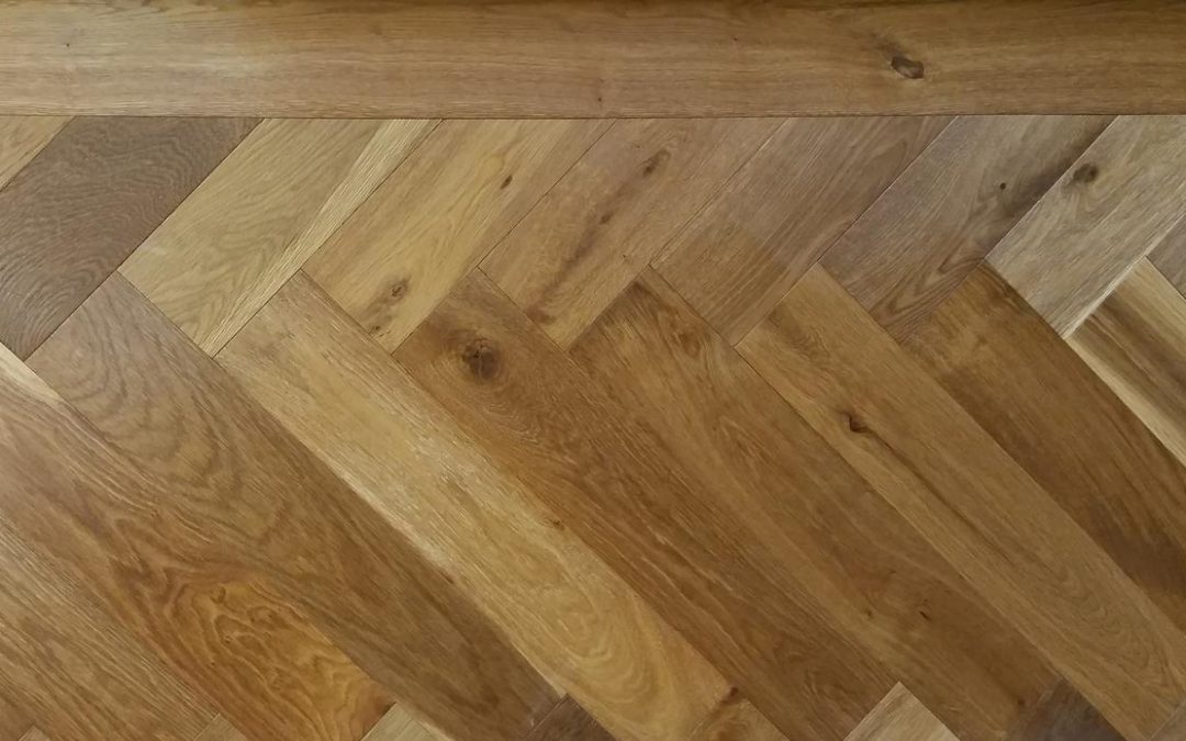 Clear Satin Herringbone