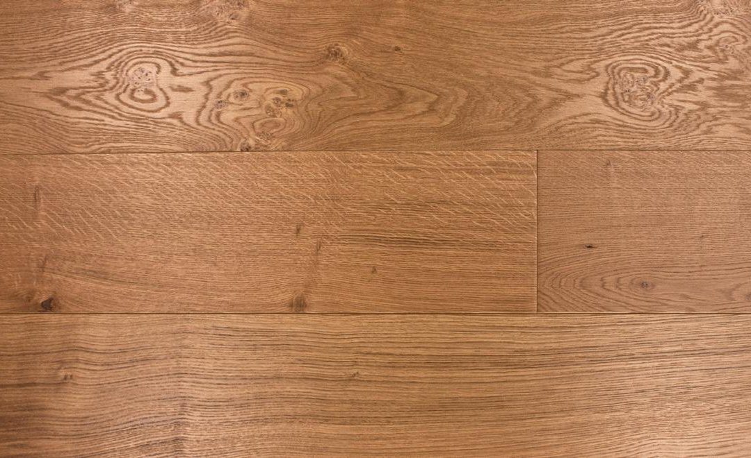 Clear Satin Brushed UV Oiled Oak