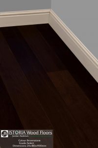 Brownstone Carbonised Dark Brown Istoria Bespoke Engineered Oak Wood Flooring by Jordan Andrews