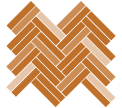 Double Herringbone Parquet Wood Floor Pattern Istoria Flooring by Jordan Andrews