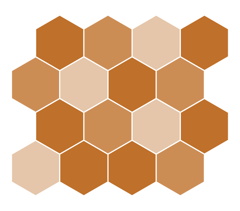 Hexagon Honeycomb Parquet Pattern Istoria Bespoke Engineered Oak Wood Flooring by Jordan Andrews