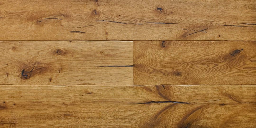Vintage Smokey Mountain Distressed Surface Cracks Natural Rustic Textured Istoria Bespoke Engineered Oak Wood Flooring by Jordan Andrews