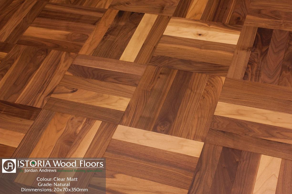 solid walnut parquet blocks slide 1