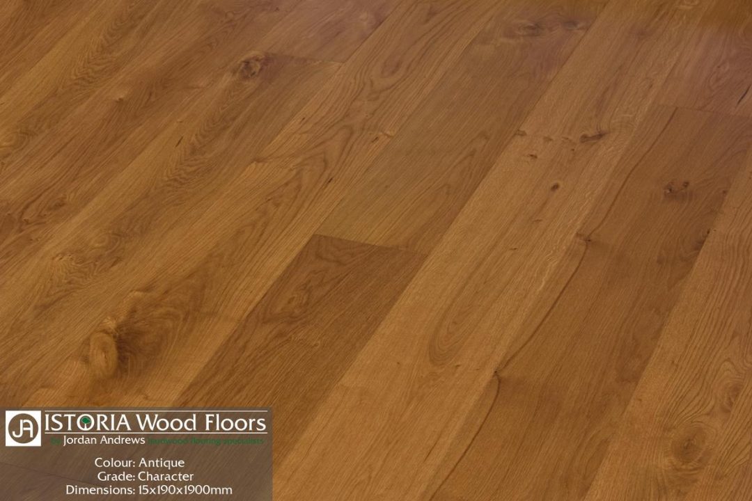 Antique Istoria Bespoke Engineered Oak Wood Flooring by Jordan Andrews