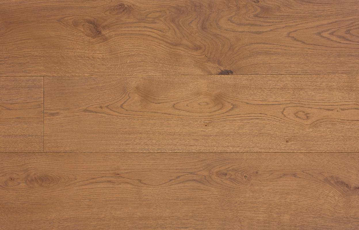 Istoria Bespoke Vienna Brushed Engineered Golden Brown Oak Wood Flooring by Jordan Andrews