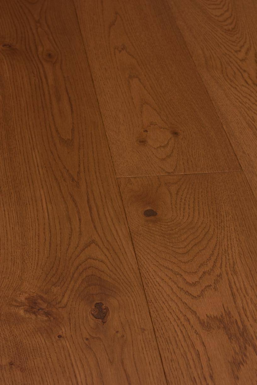 Whisky Istoria Bespoke Engineered Red Oak Wood Flooring by Jordan Andrews
