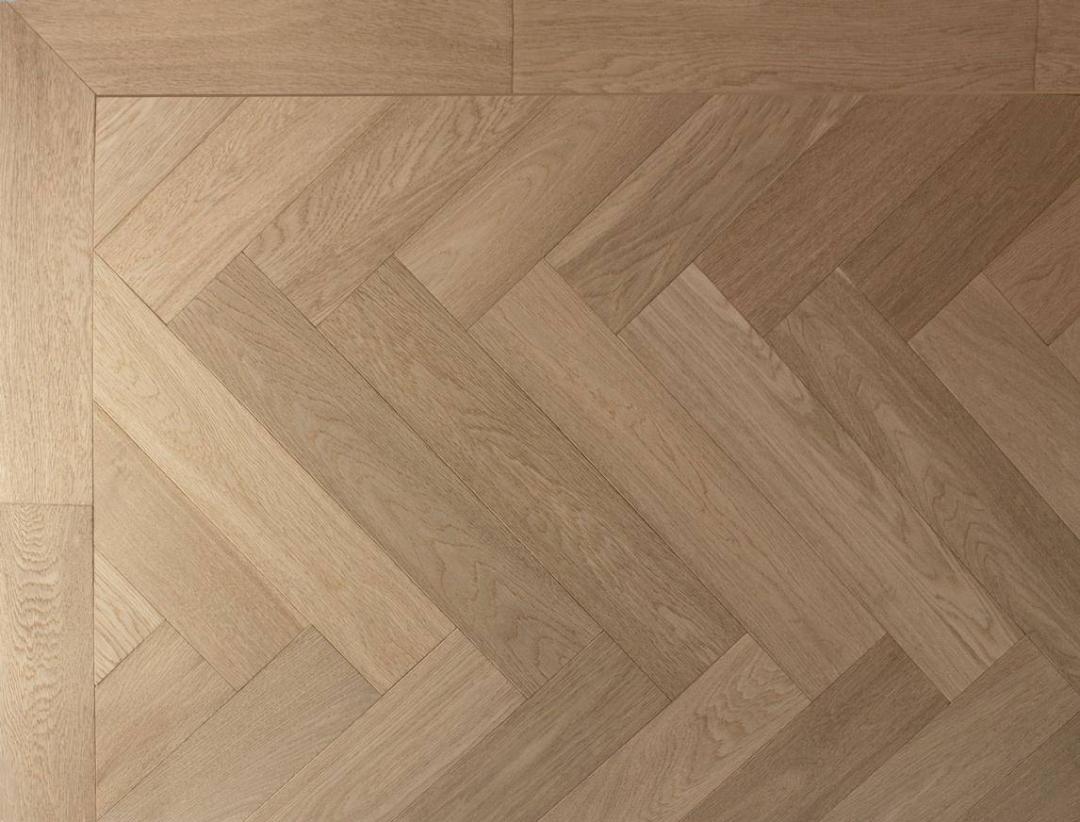 St Pauls Herringbone Parquet Istoria Bespoke Wood Flooring by Jordan Andrews