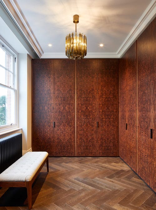 Istoria Bespoke Onyx Herringbone in Prime Grade by Field James Ltd