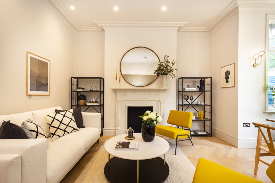 Istoria Bespoke Hibiscus Herringbone Engineered Oak Wood Flooring by Jordan Andrews for Pam Property 5
