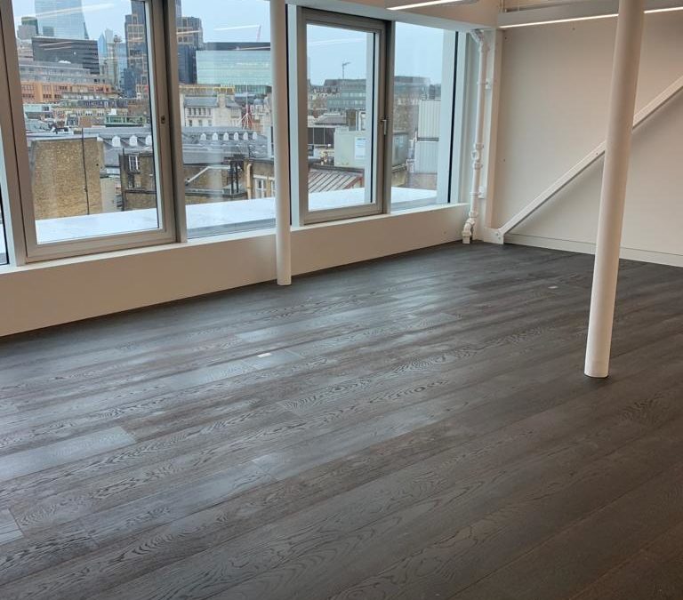 Istoria Bespoke Clerkenwell Embossed Brushing Character Grade Wide Board Link House by Stone Force