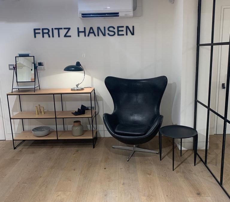 Istoria Bespoke Clear Matt Smoked 220mm wide board for Link House 78 Cow Cross Street by Stone Force