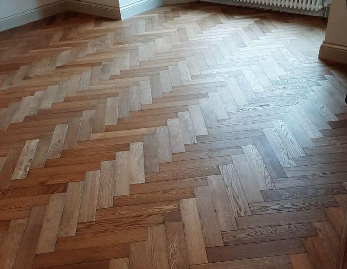 2. Chicago - 10 x 90 x 450mm Herringbone Select Grade Istoria Wood Floors Jordan Andrews Bespoke Parquet Flooring